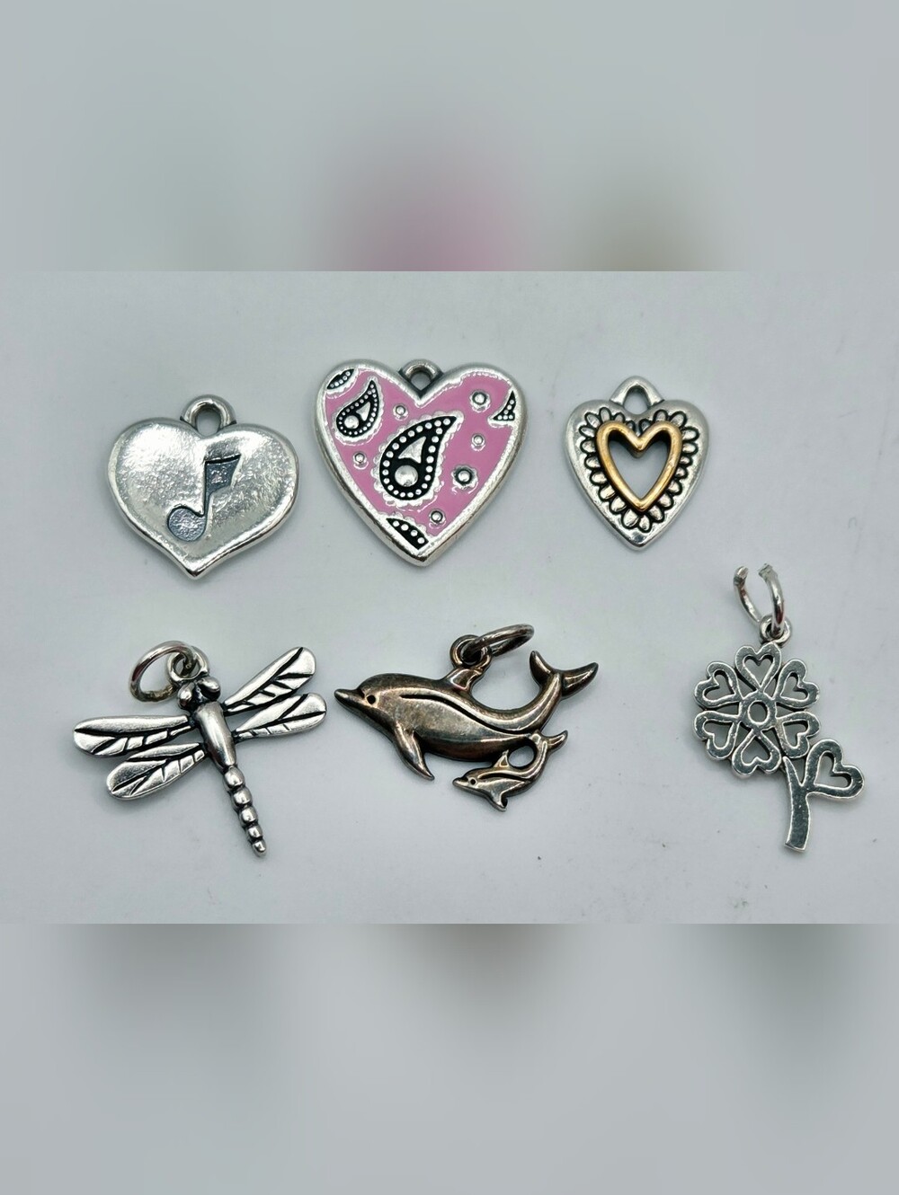 James Avery Bundle of 6 Sterling Silver Charms